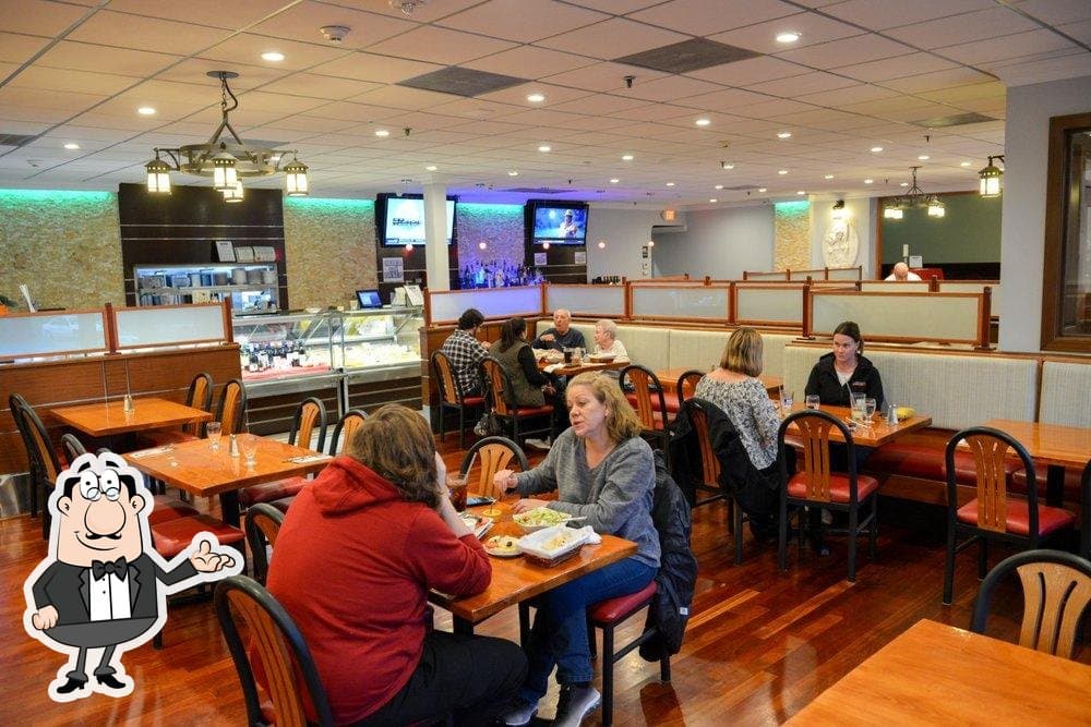 Guests dining at Pita House in Medford