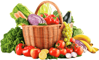 Fresh Mediterranean vegetables and herbs at Pita House
