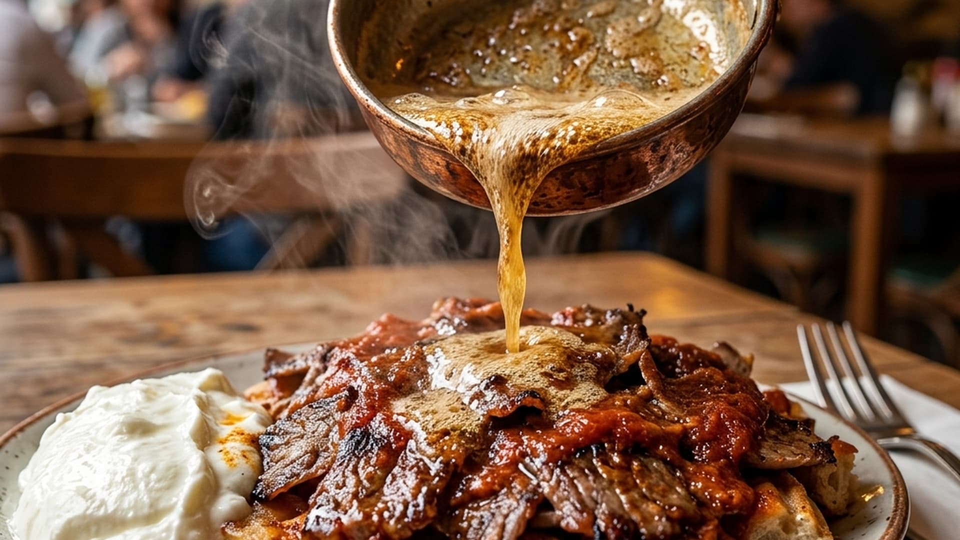 Sizzling Butter Pour